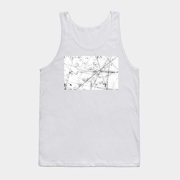 Neutrino particle interaction event (A138/0053) Tank Top by SciencePhoto